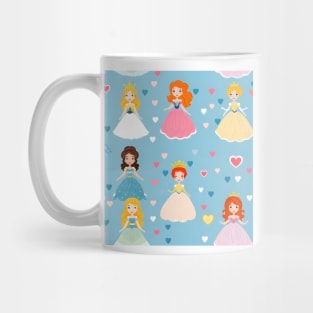 Princesses Pattern 4 Mug